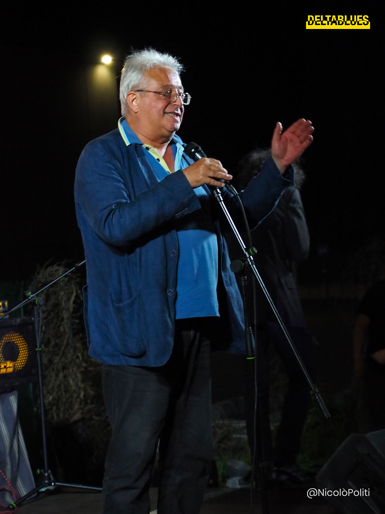 Claudio Curina ha dato il via alla 35 edizione del Deltablues