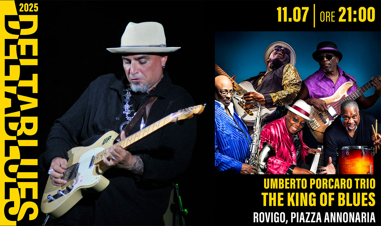 Umberto Porcaro trio The King ok Blues